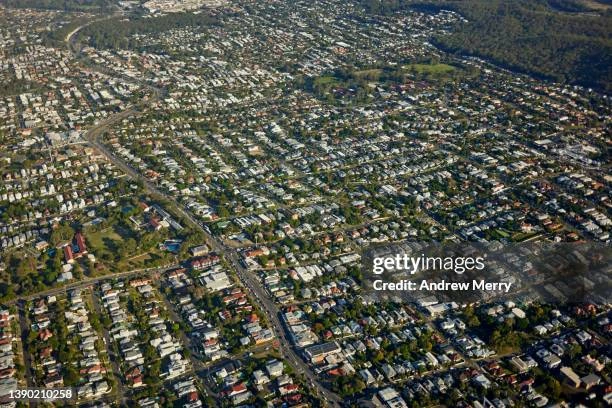 View of Brisbane’s compacted housing and apartment area showing supply shortage scale fueling property price growth in 2026.